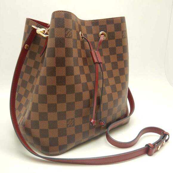 LOUIS VUITTON Damier NeoNoe MM N40214 Shoulder Bag in Cherry Berry 253053 - Picture 2 of 10